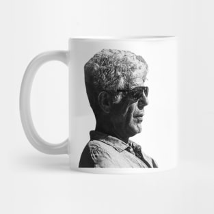 anthony bourdain Mug